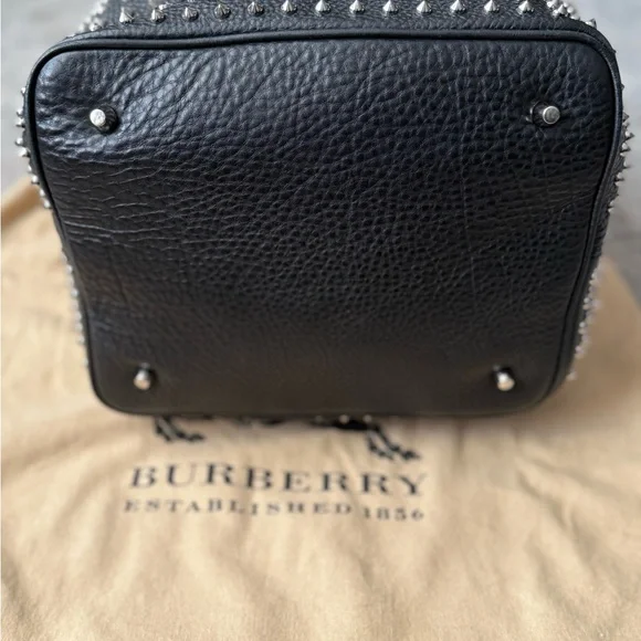 BURBERRY STUDSNEW MEDIUM SUSANNA HOBO BAG - Picture 10 of 14